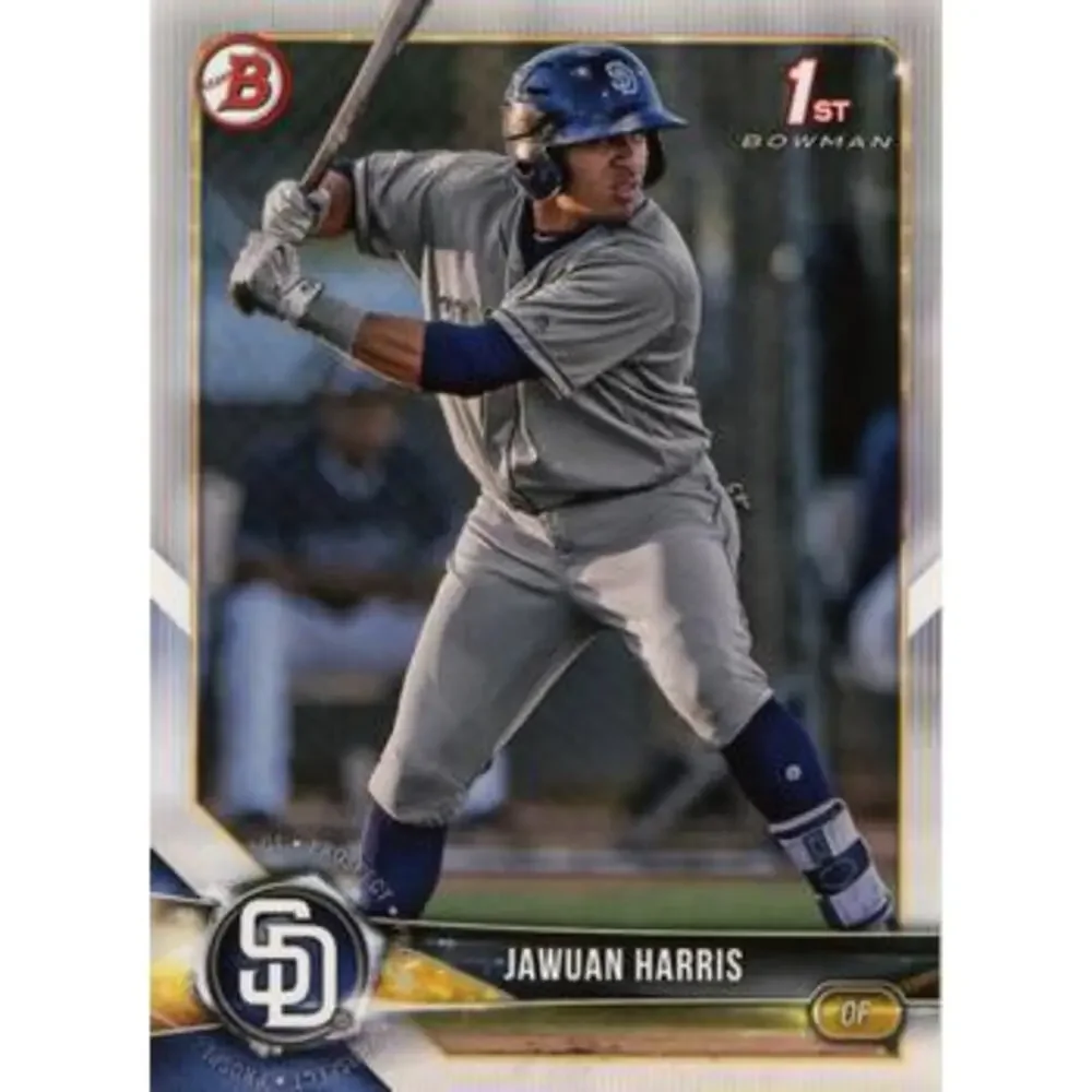 2018 Bowman Draft Jawuan Harris FBC BD-85 San Diego Padres
